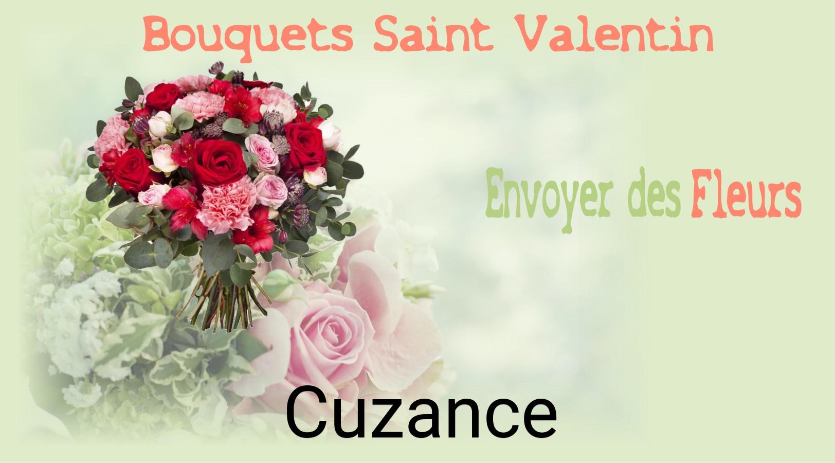 Roses de Saint-Valentin livrées à Cuzance
